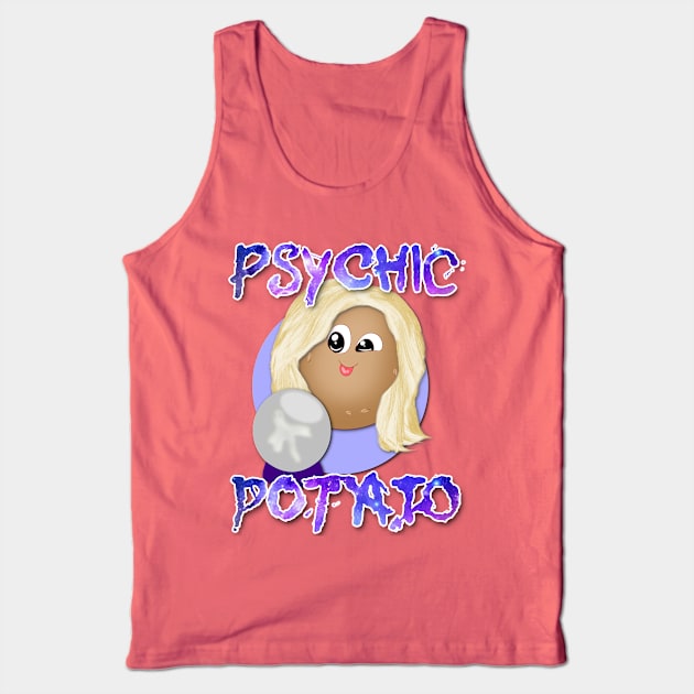 Psychic Potato Tank Top by Dead Is Not The End